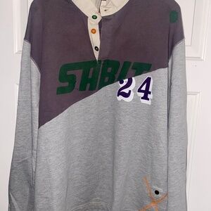 Men’s Vintage SABIT Yishio Rugby Shirt Sz 3X